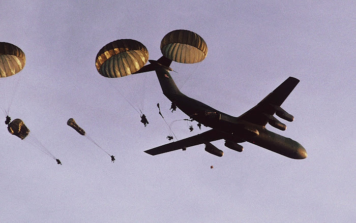 82nd Airborne jump in at Puerto Rico