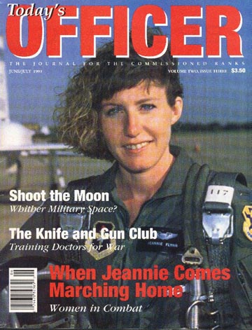 Capt. Jeannie Flynn First USAF Female Fighter Pilot