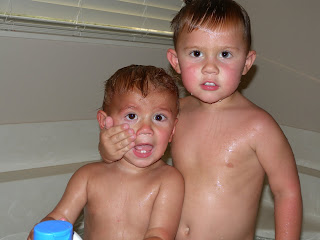 Words from the Wise: bath time boys