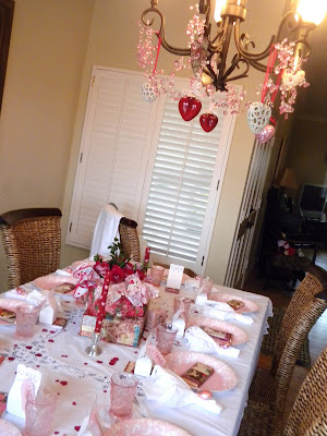 My little cottage in the making: VINTAGE VALENTINE'S DAY PARTY