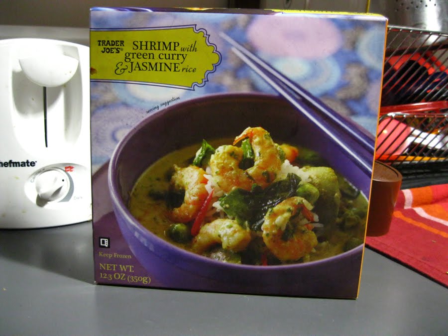 Tingers Tastings Product Review Trader Joe's Shrimp and Green Curry