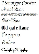 Fonts 7