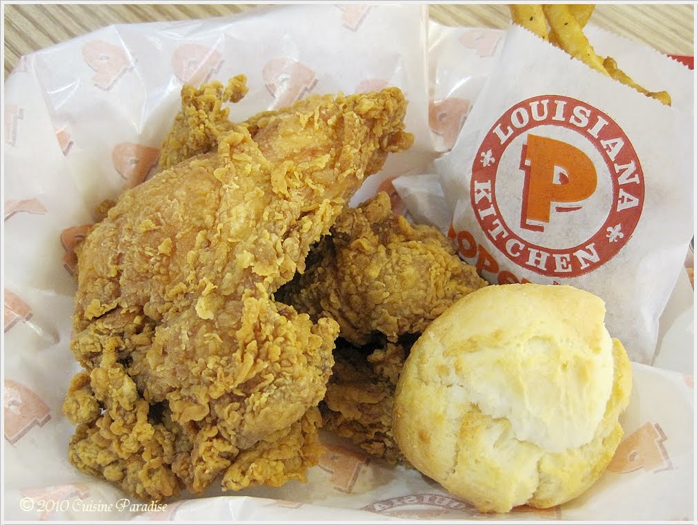 Popeyes chicken and biscuits