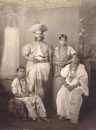 Family from Kandy