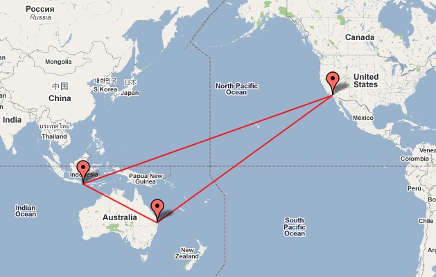 Thoughts Of The All Consumed Bride H Moon Recap We Re Seriously Took Us From La To Brisbane Australia Bali Indonesia And Back By Way Of Hong Kong It Looked Like This Except For I Left Out The Layover In