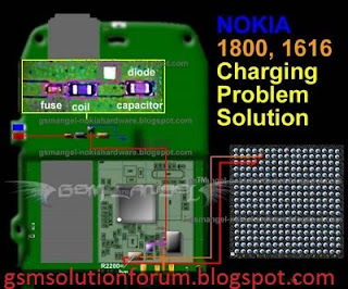 Nokia 1616 And Nokia 1800 Not Charging Solution