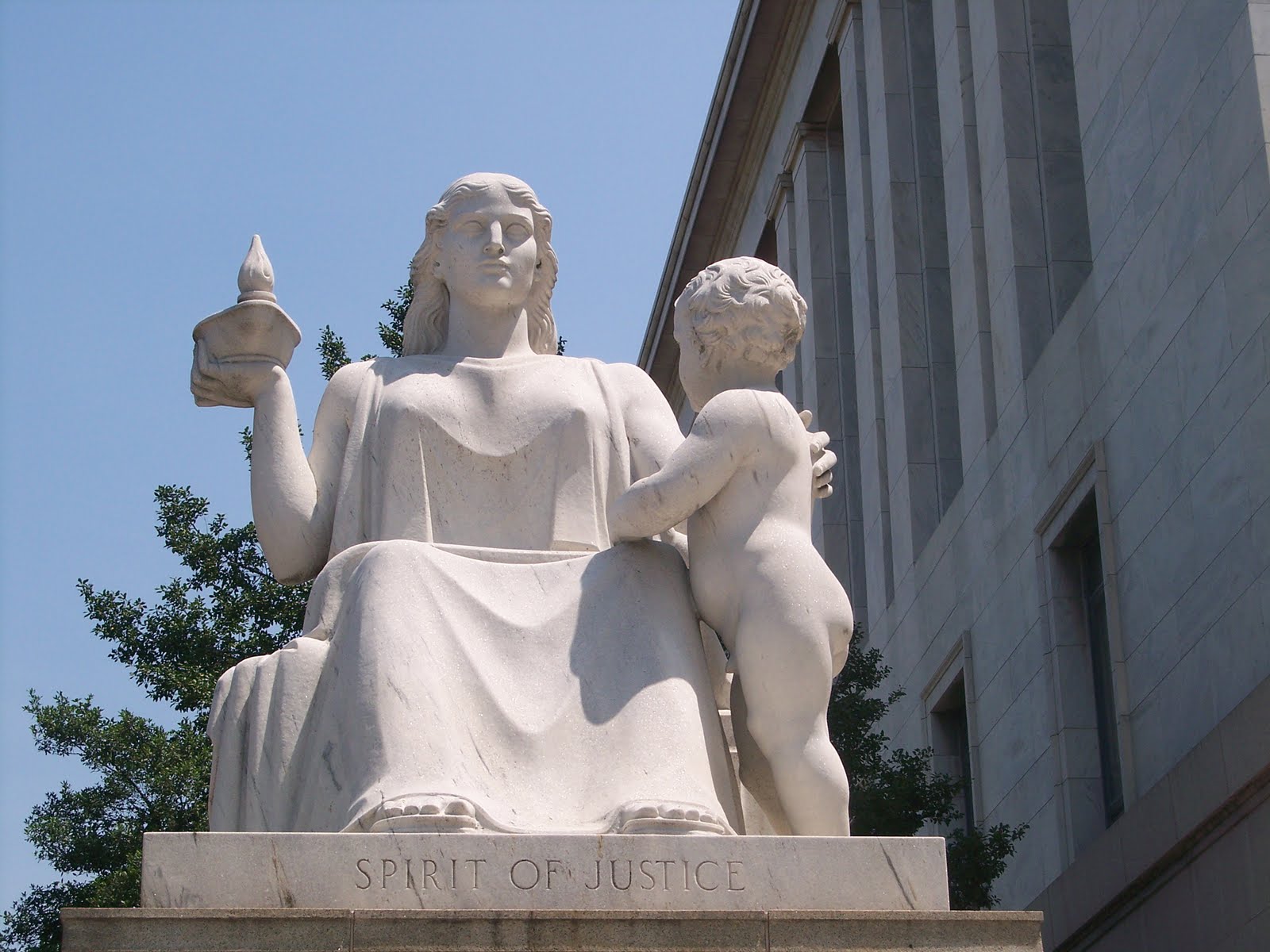 Stuff Spirit of Justice Guarded by Majesty of Law