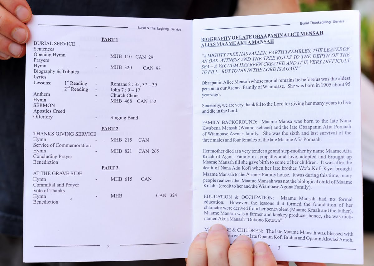 Adventures in Ghana A Ghanaian Funeral Part 1