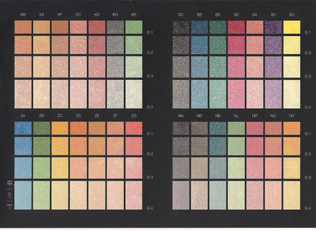 Pitture&decorazioni: cartelle colori Tavolozza colori pareti