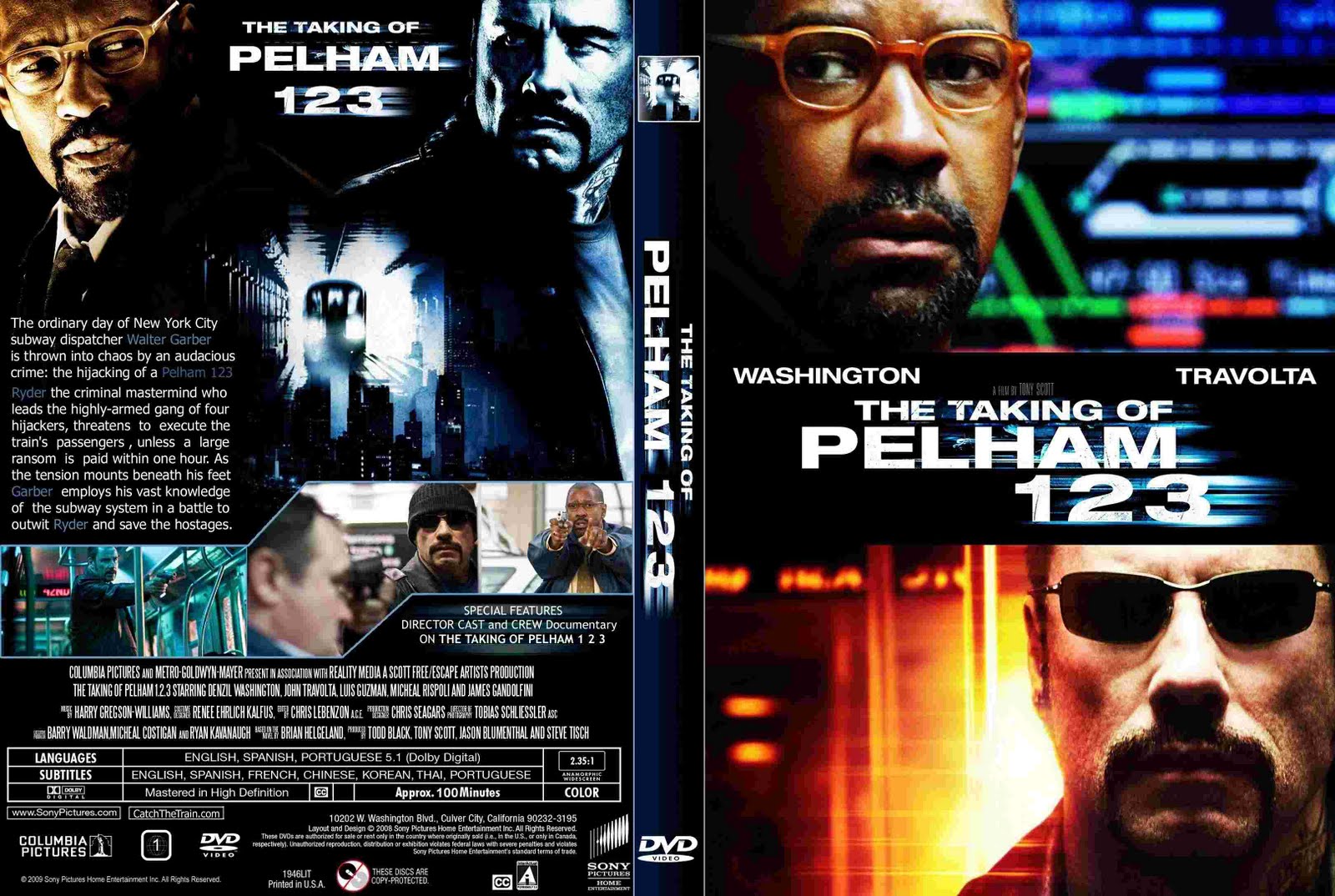 DVD Movies The Taking Of Pelham 123