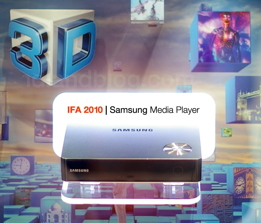 IFA 2010 Samsung Media Player 3D