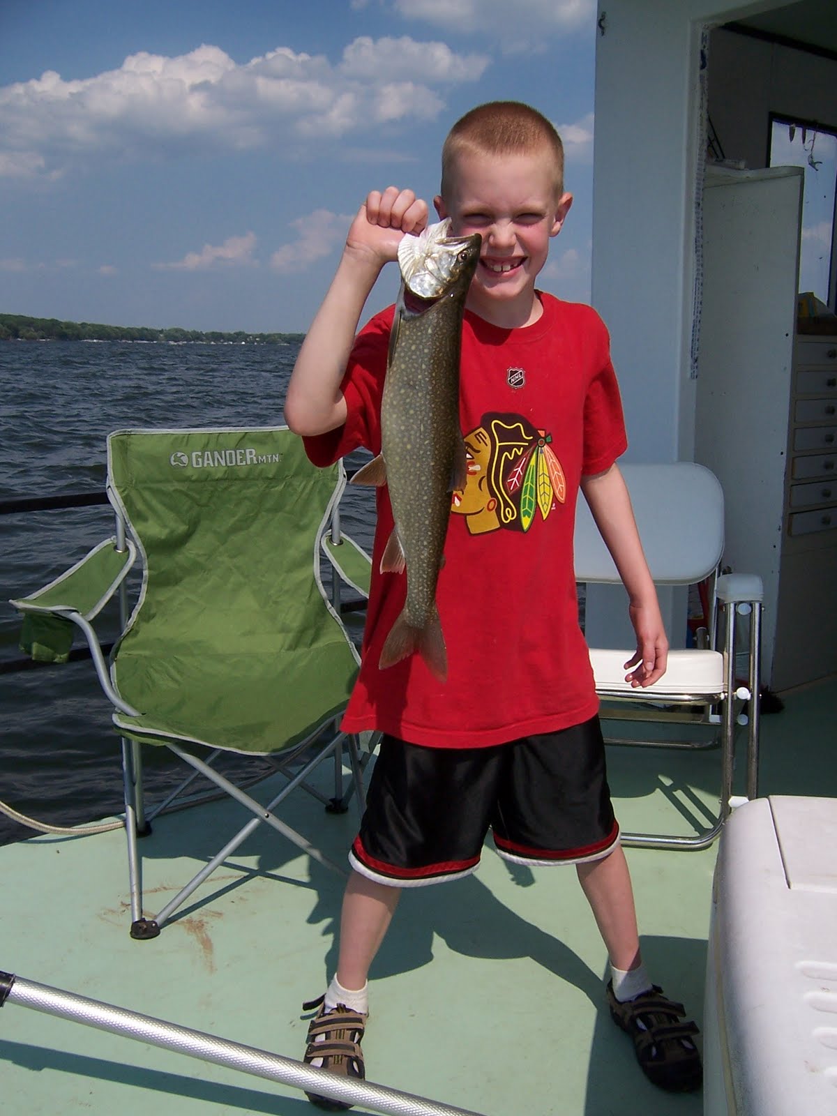 Norton's Lake Report and Catch of the Day BIG GREEN LAKE FISHING UPDATE