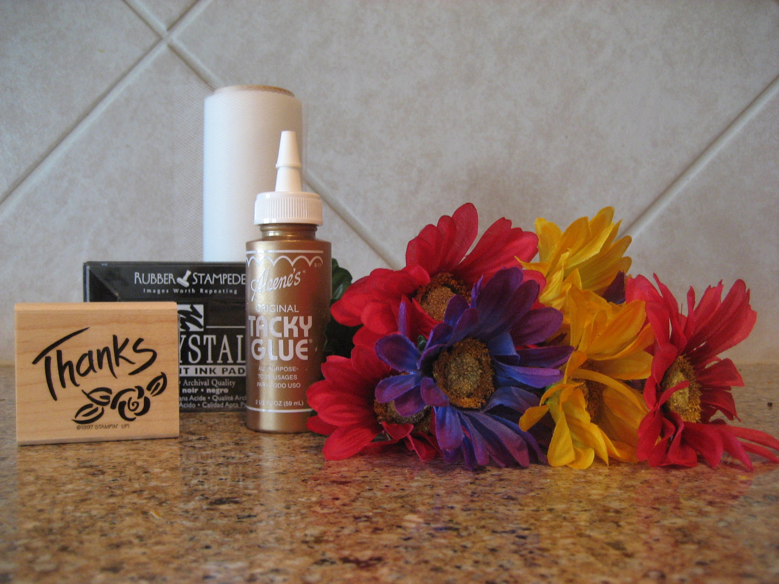 This n That Projects Dollar Store Thank You Card