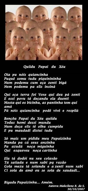 Quem dera fóssemos inocentes...