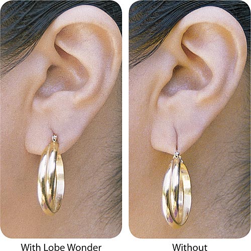 How to Wear Heavy Earrings 
