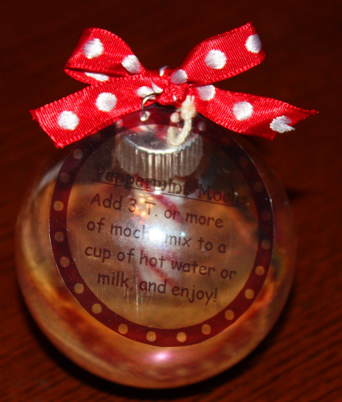 Christy Robbins: Homemade Gifts for a Group: Peppermint Mocha Ornaments