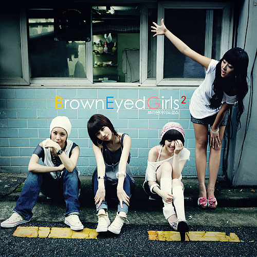 Korean Album Arts: Brown Eyed Girls albums