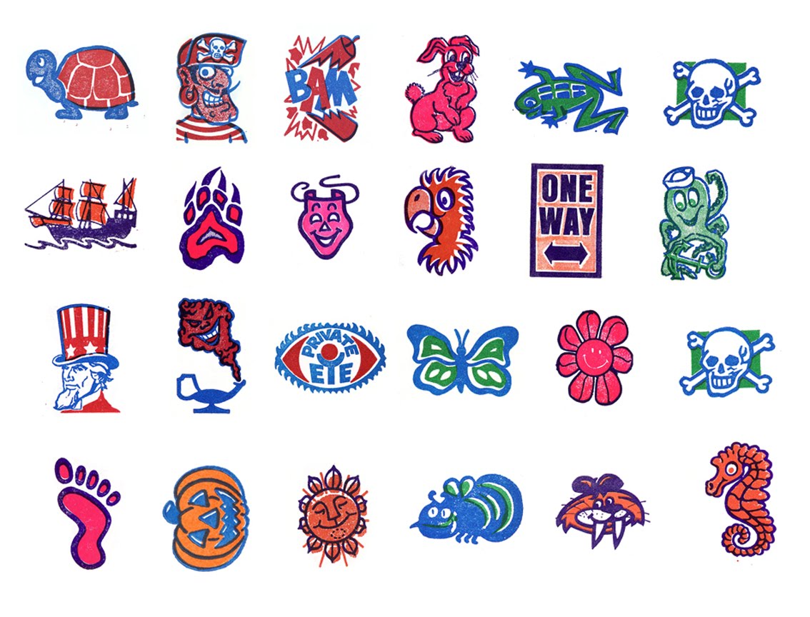 * THE SUPER SECRET CLUBHOUSE CRACKER JACK TATTOOS