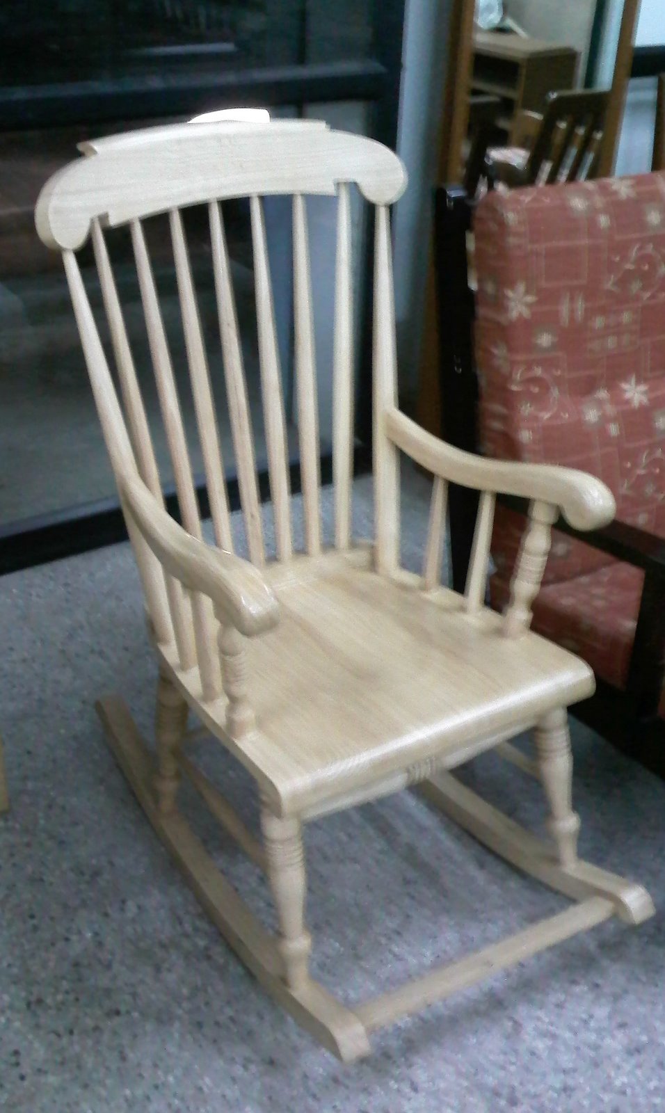 Chippendale ......Bangalore: Rocking chair ( Rubber wood )
