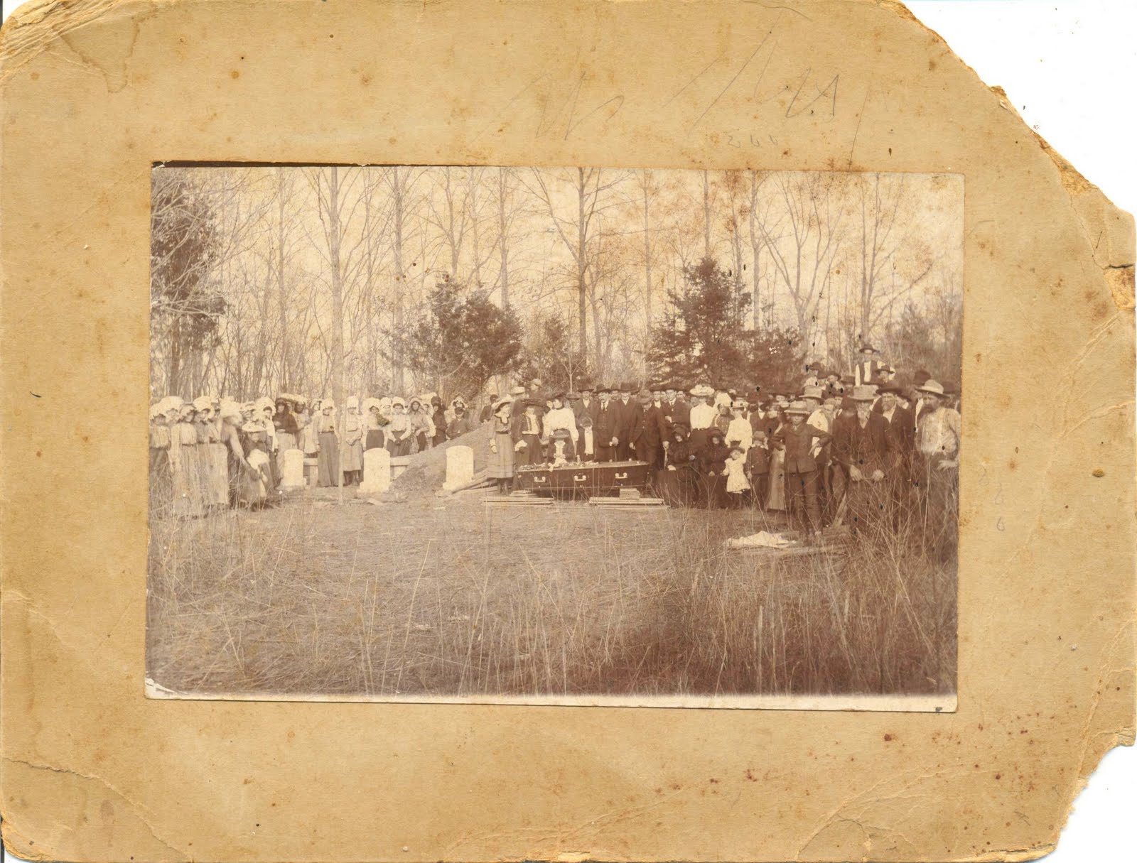 A Land of Deepest Shade Burial in a Country Cemetery near Whitewright