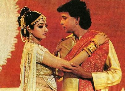 Sridevi: Sridevi and Mithun in Guru (1989)