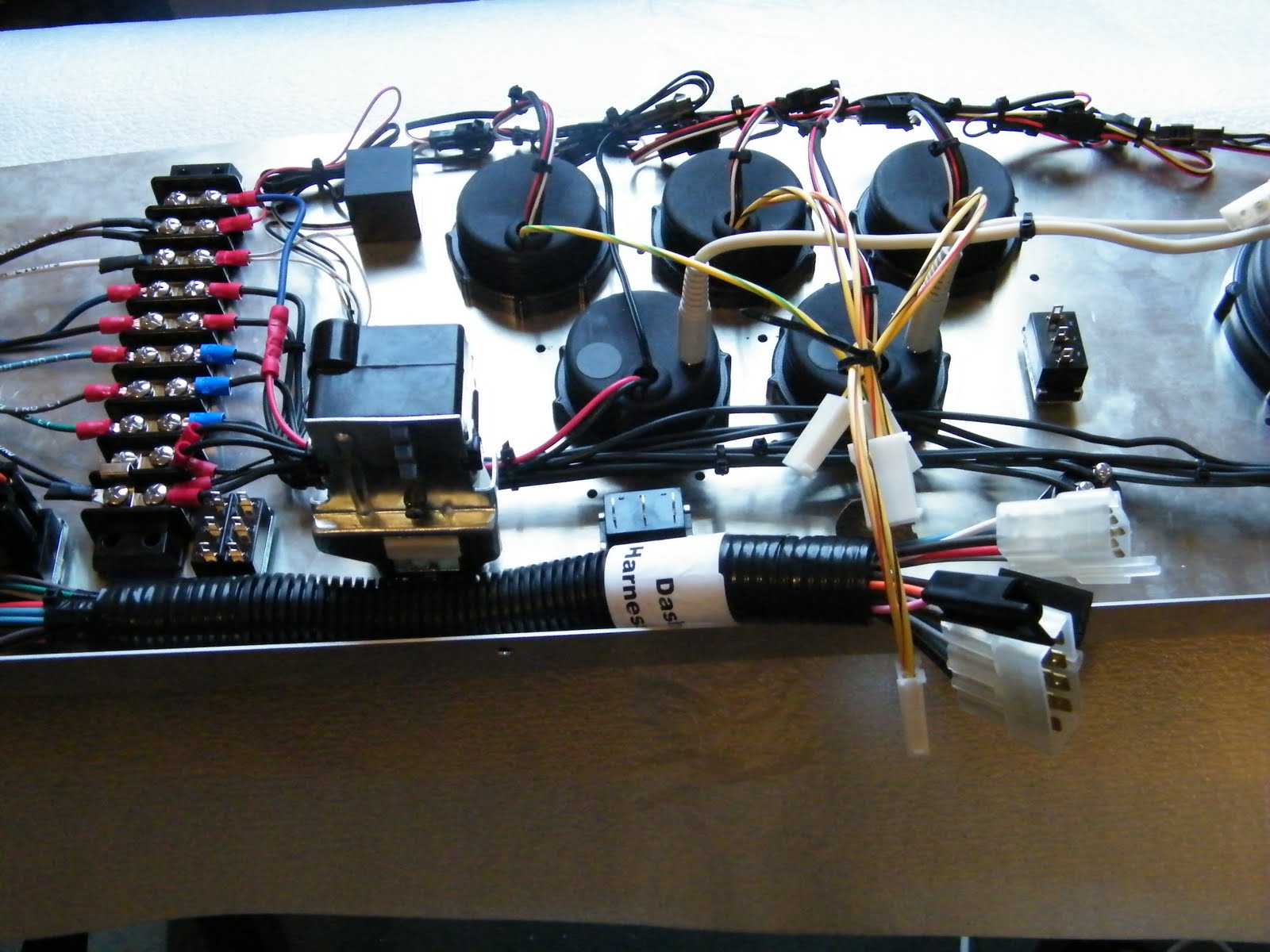 Fraser's FFR Cobra Build: Dashboard Wiring – 5 Hours