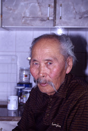 Ole Blue Eyes-Mongolian Man