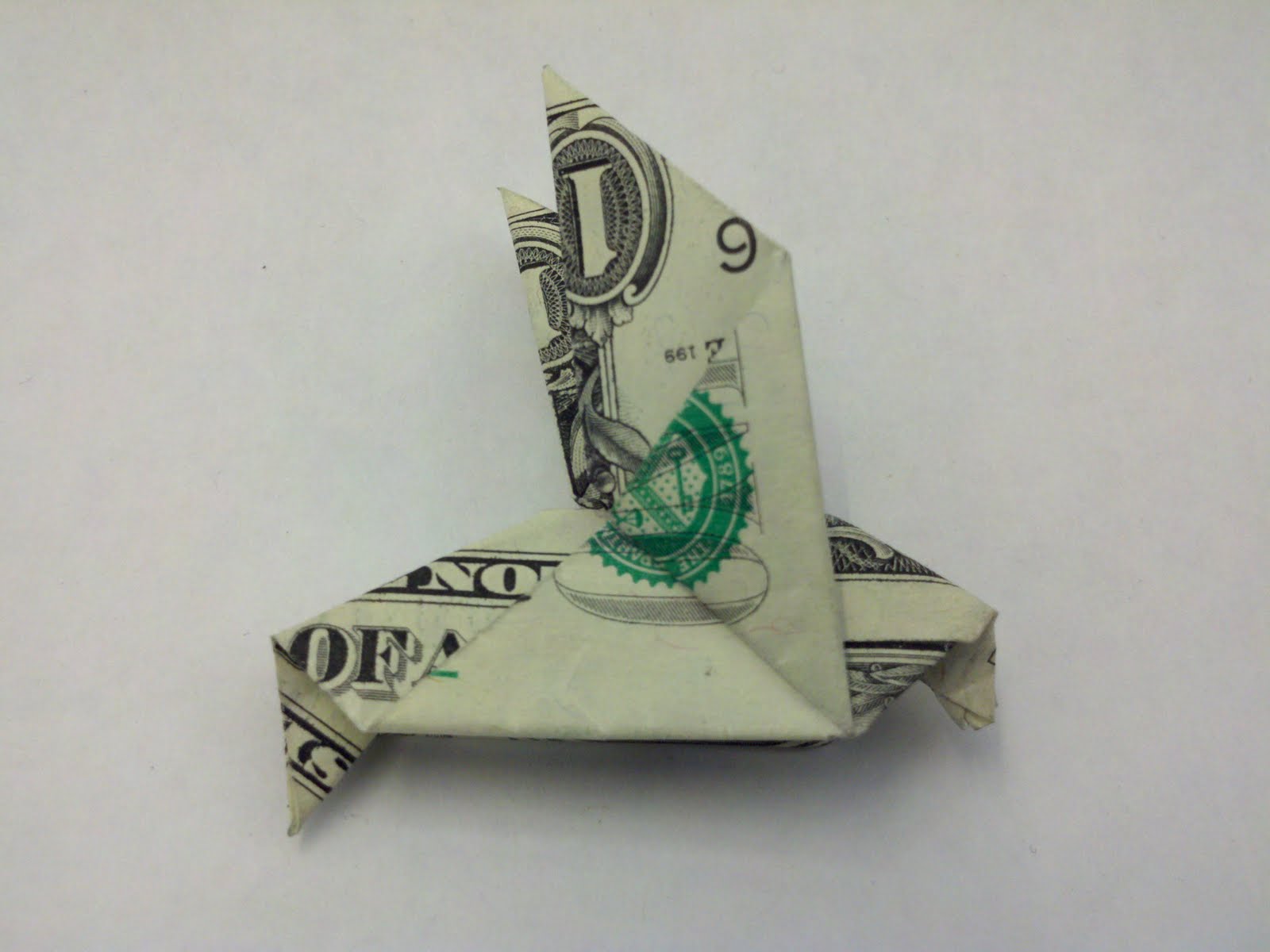 Everyday Origami Dollar Peace Dove