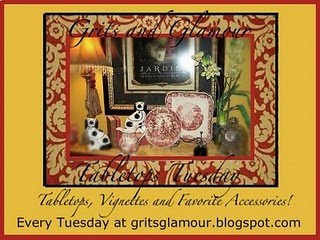 Table Top Tuesday – Blue and White