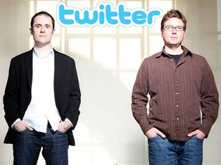 Evan Williams and Biz Stone - Co Founders of Twitter