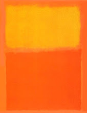 Abstract Expressionist Orange by Mark Rothko