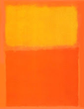 Abstract Expressionist Orange by Mark Rothko