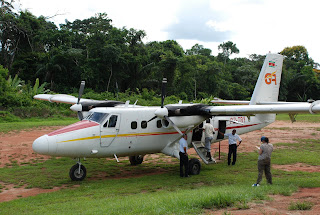 Transport back to Paramaribo