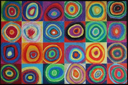 kandinsky projects circles project wassily squares circle concentric easy honesty dot kid inspired kadinsky painting artwork paint draw wall type