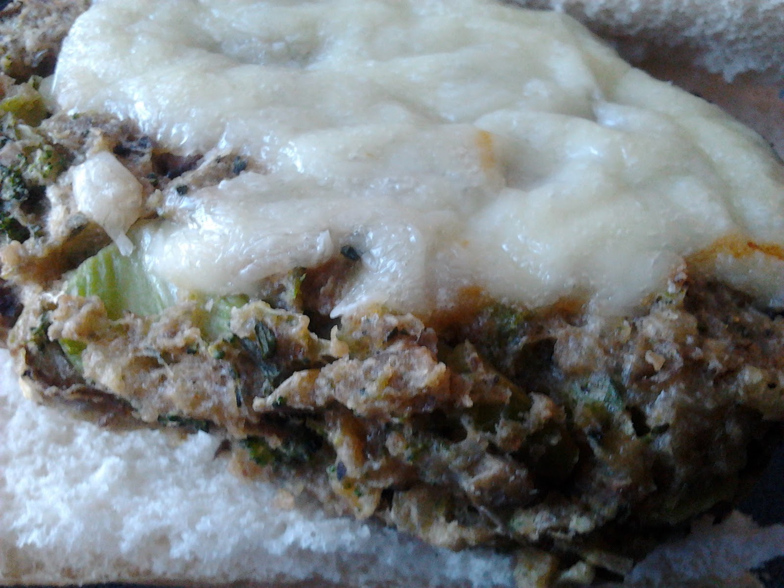 Vegetarian Broccoli Cheddar Bacon Burgers Recipe