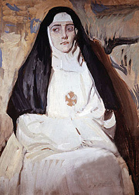 Una monja Una monja, Joaquín Sorolla Bastida, Retratos de Joaquín Sorolla, Joaquín Sorolla y Bastida, Joaquín Sorolla, Pintor español, Retratista español, Pintores Valencianos