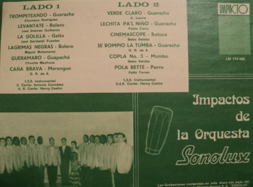 MALAGONIKUS BLOG: ORQUESTA SONOLUX