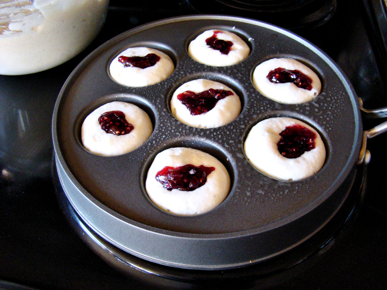 La Petite Brioche Aebleskiver AKA Danish pancake AKA Pancake puff