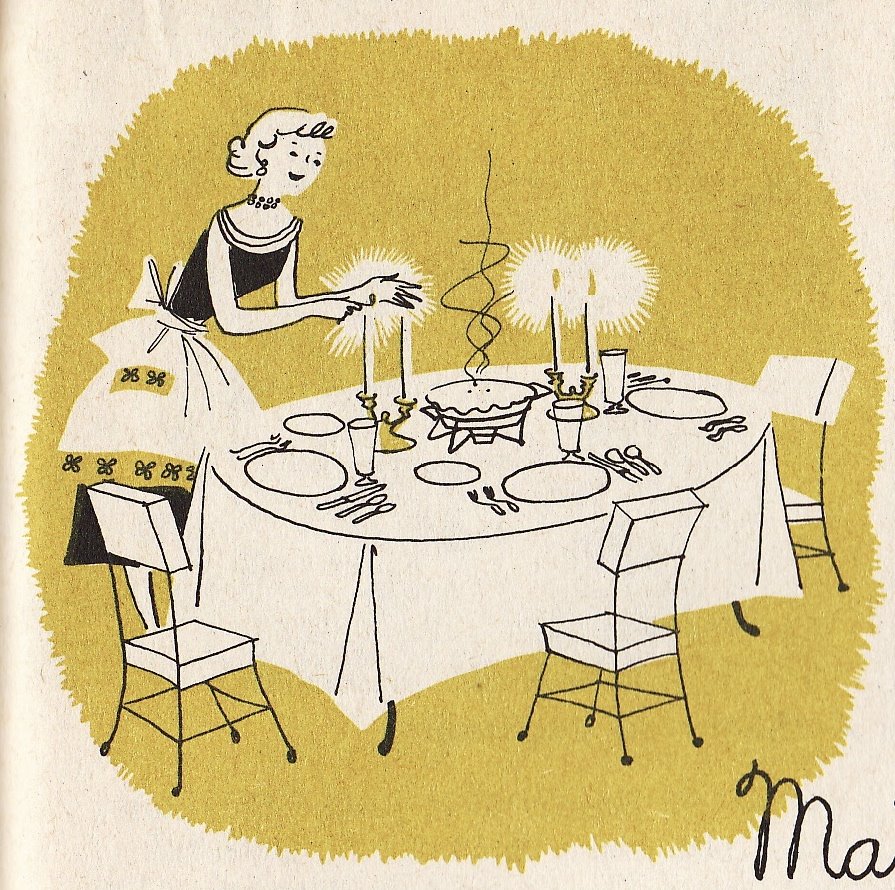 vintage housewife clipart - photo #42