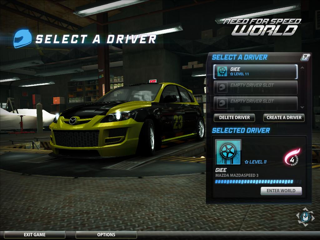 Nfs world машины