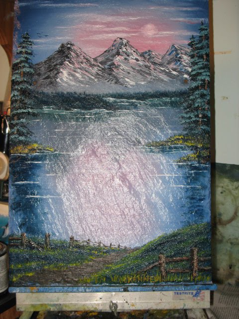 Painting on Slate