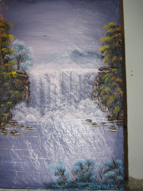 Blue Waterfall