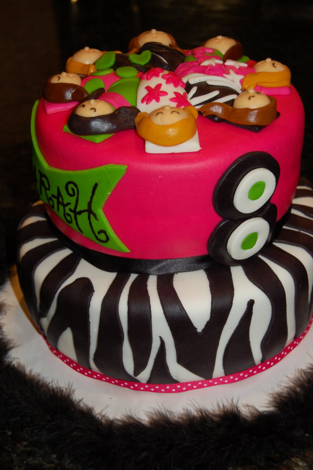 MKHKKH Wild Slumber Party Cake