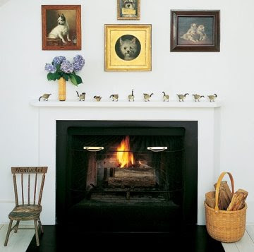 nantucket basket holding firewood