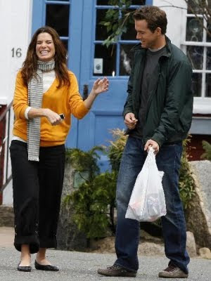 Sandra Bullock filming the proposal in Rockport