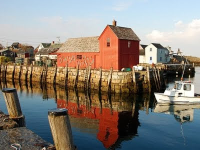 red shack in Rockport MA