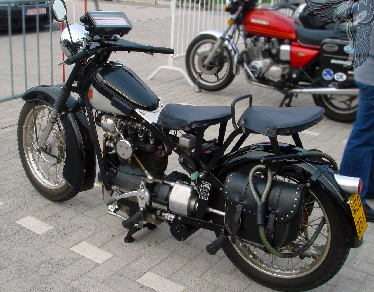 production motorcycle to