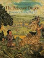 The Reluctant Dragon by Kenneth Grahme, illustrated by Michael Hague front cover