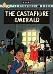 A color photo of the front cover of the 'The Castafiore Emerald'.