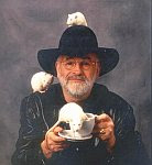 A color photo of Terry Pratchett.